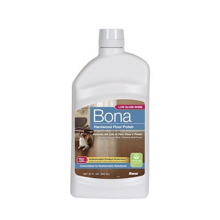 Bona Bona Low Gloss Hardwood Floor Polish Liquid 32 oz WP500351001